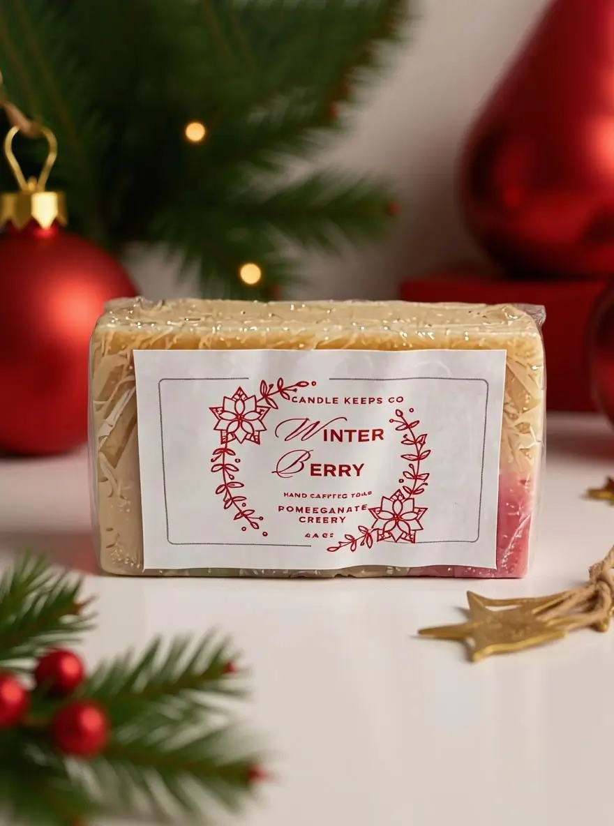 Winter Berry Soap Bar — 4.8 oz